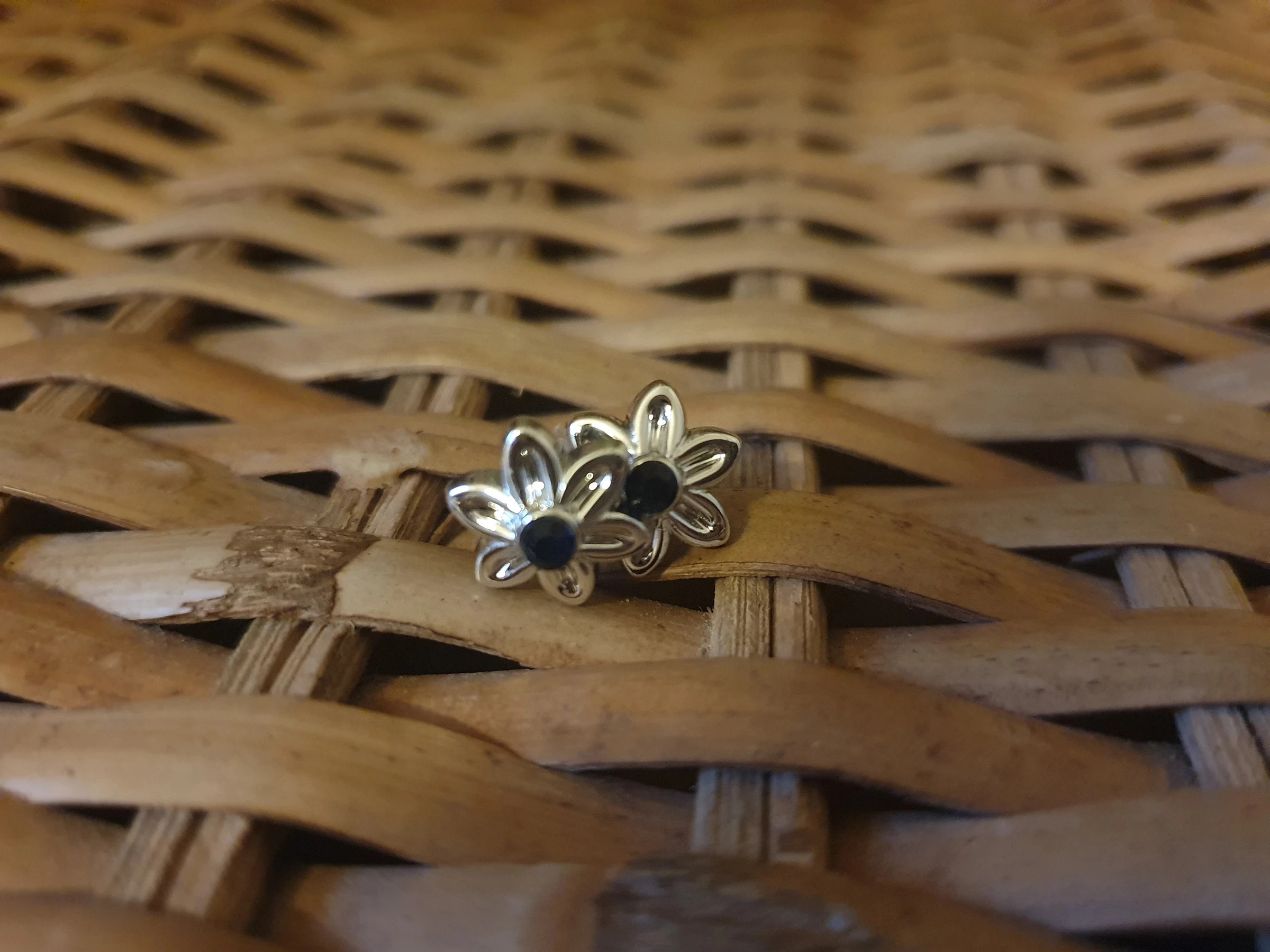 Boucle d'oreille fleur